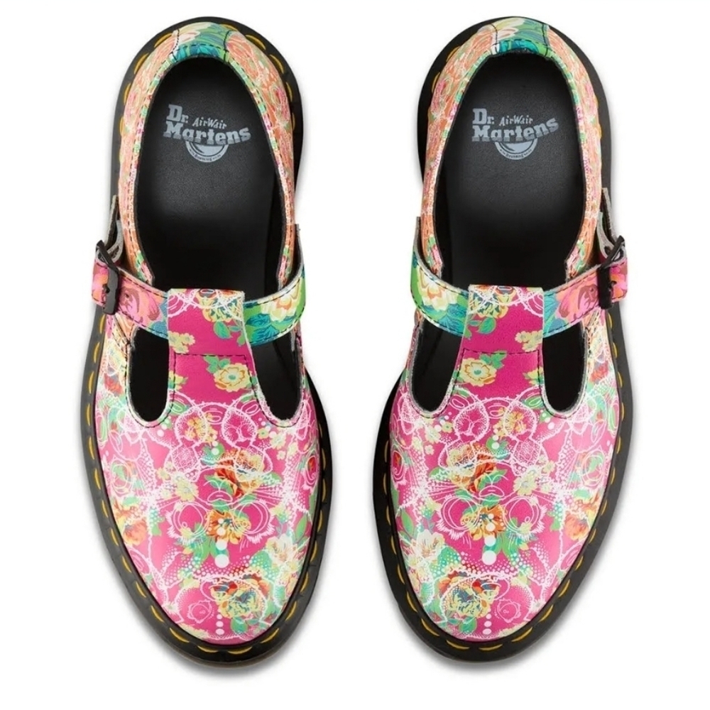 Dr Martens Polly Daze Mary Jane Shoes